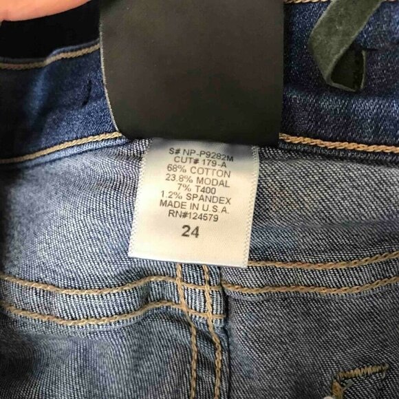 SP Black Label Skinny Jeans Blue Medium Wash 24 - Picture 7 of 7